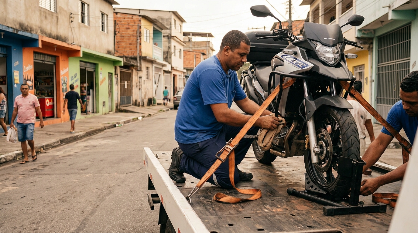 Guincho para Moto perto de mim em Campina Grande‑PB